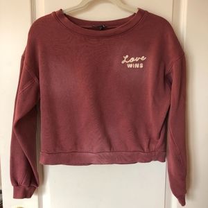 Love Wins Express Sweatshirt